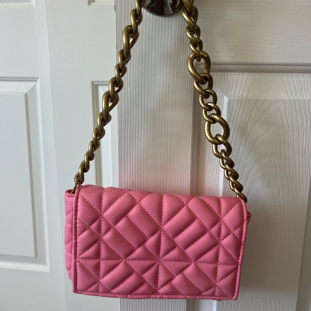 Zara Quilted Pink Bag